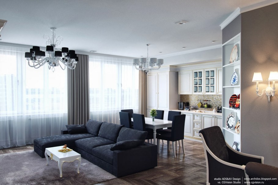 Лофт квартира 120м