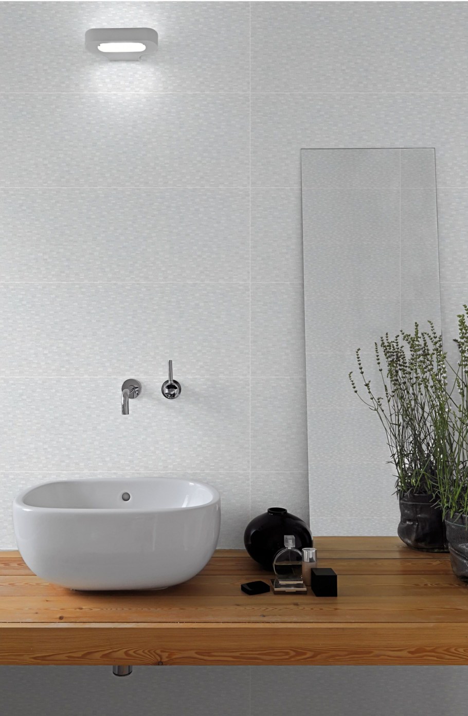 Плитка настенная Detroit Blanco 20х60 см 1.44 м2 цвет белый