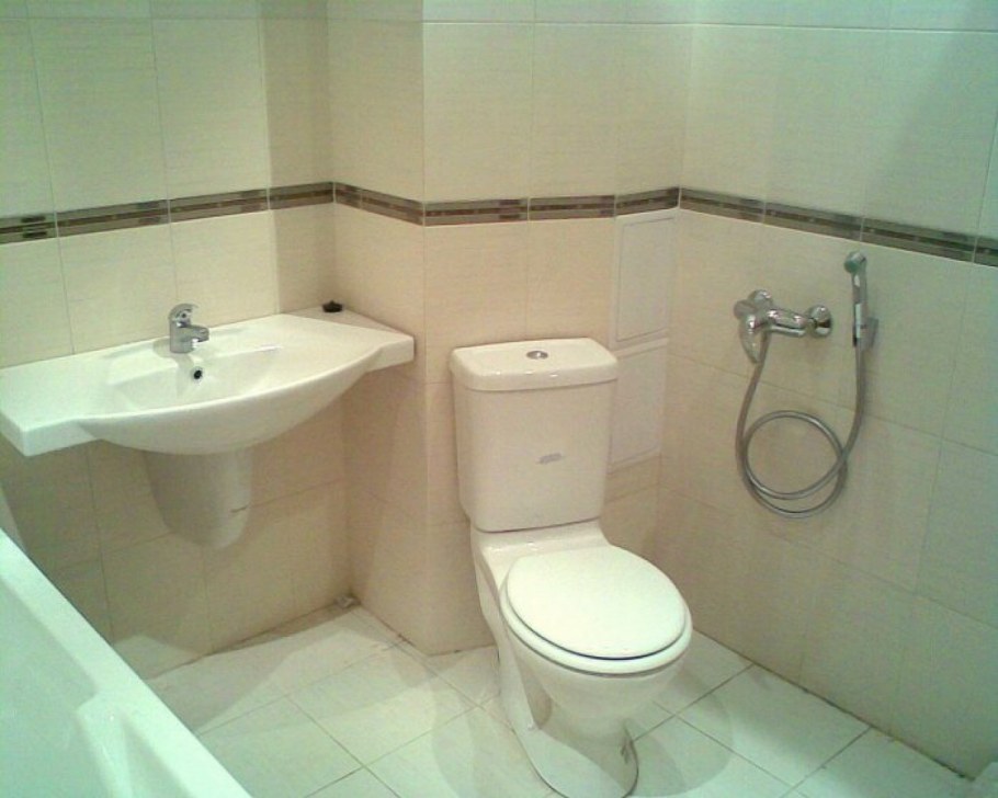 Ванная комната с гигиеническим душем