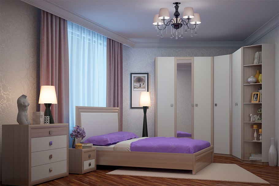 Спальня Глэдис Риннер