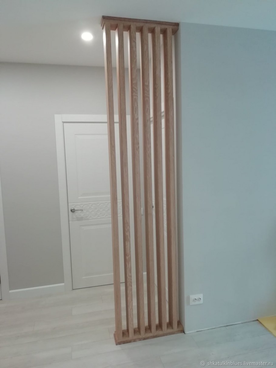 Реечная перегородка 20х80