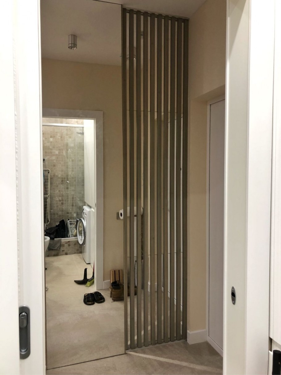 Реечные перегородки Sofia с поворотным