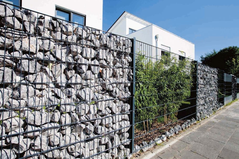 Габионы и лоза