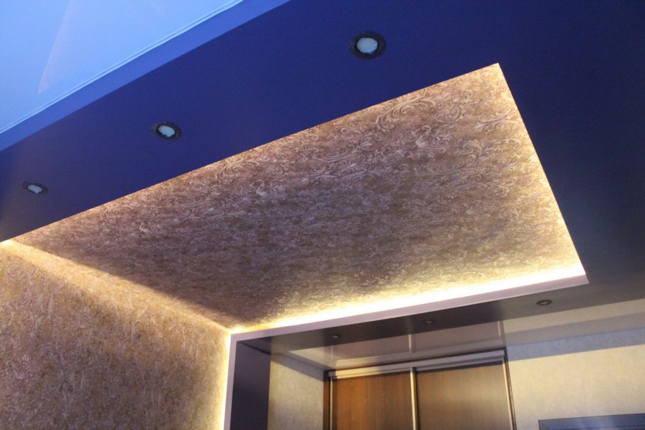 Двухуровневый каркас Кнауф