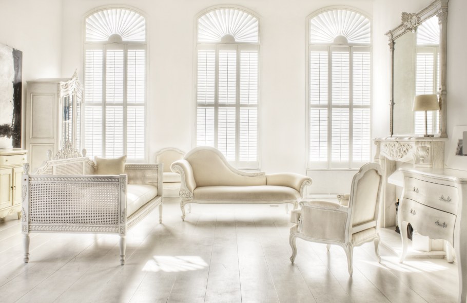 Белый цвет в интерьере