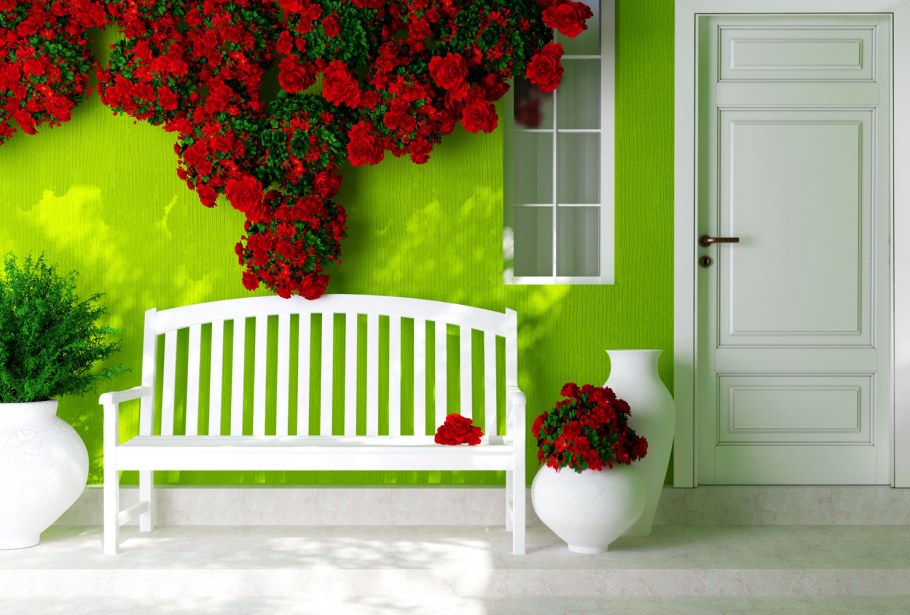 Цветы в интерьере