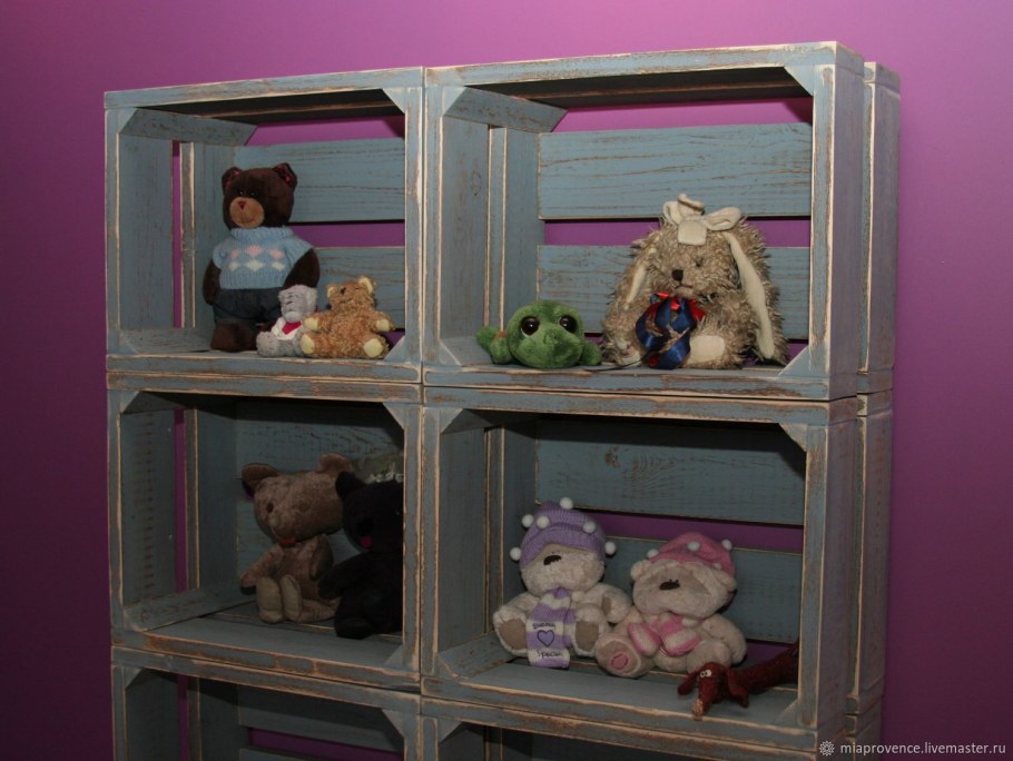 Коллекция ящики в интерьере