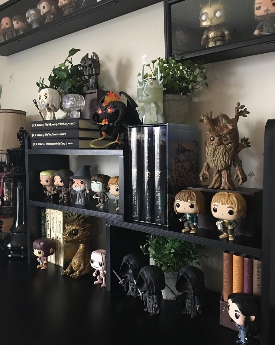 Расстановка предметов на полках