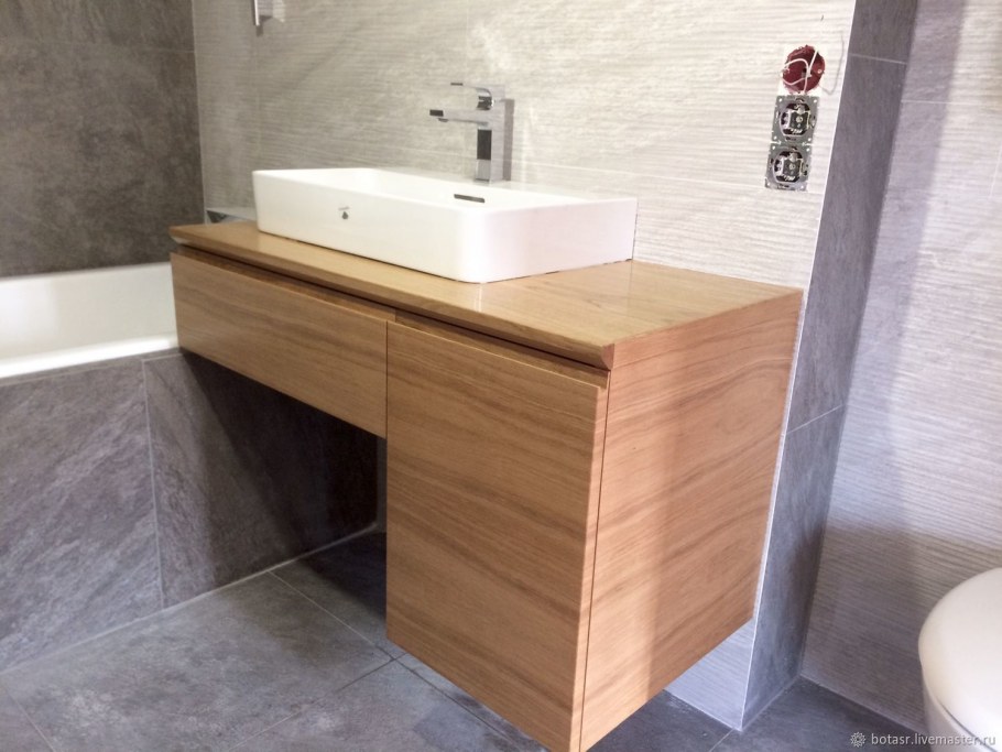 Тумбы под накладные раковины в ванную