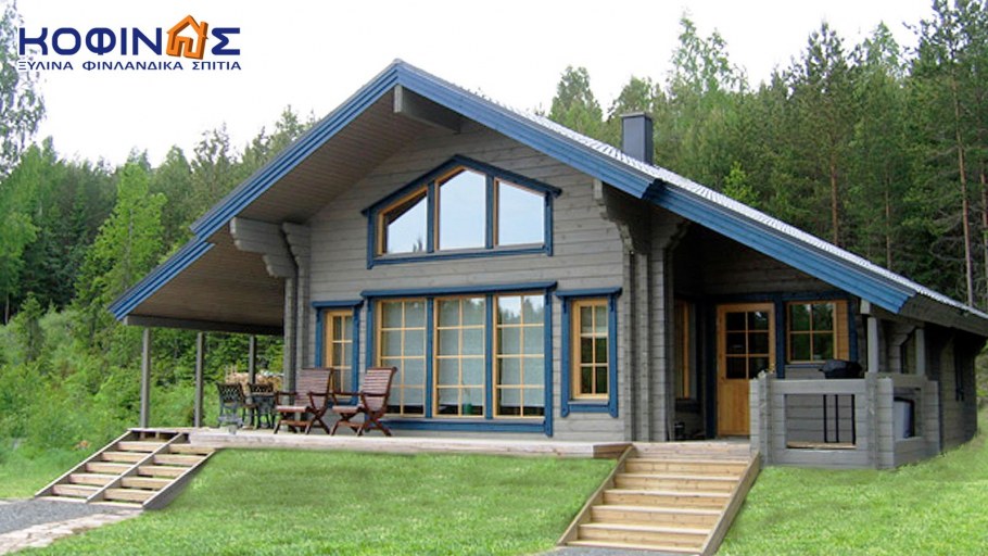 Юджин финский дом из клееного бруса