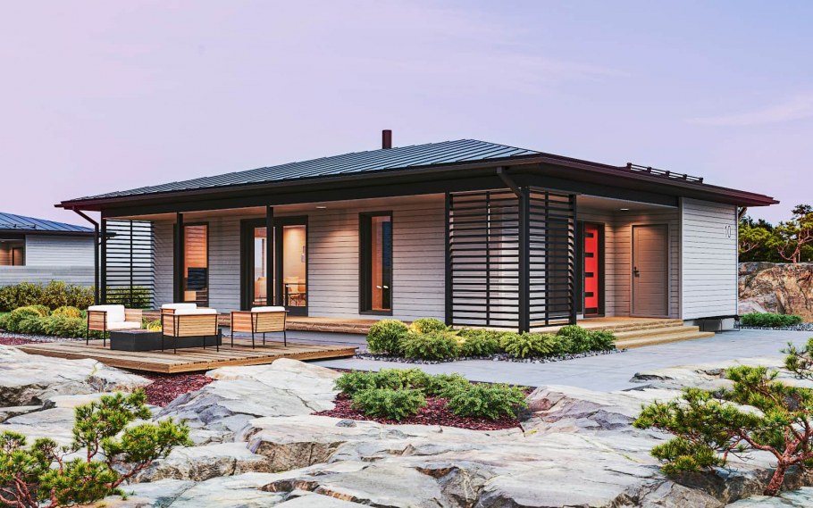 Финский дом 100 кв м