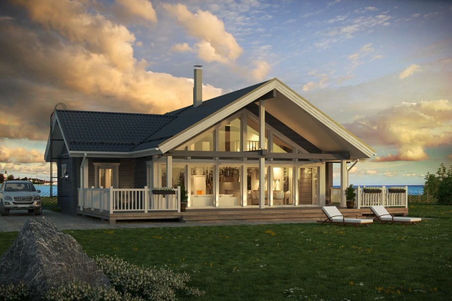 Готланд дом из клееного бруса