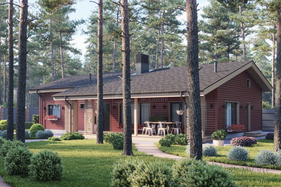 Финские домики одноэтажные