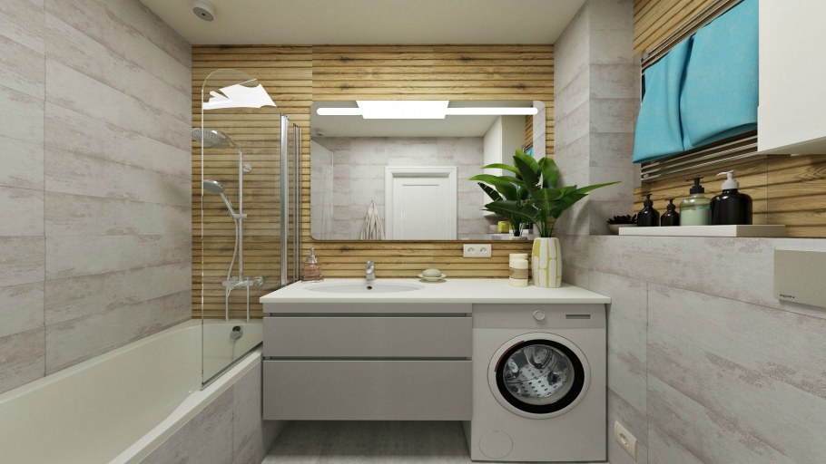 Ванная 2021 интерьер