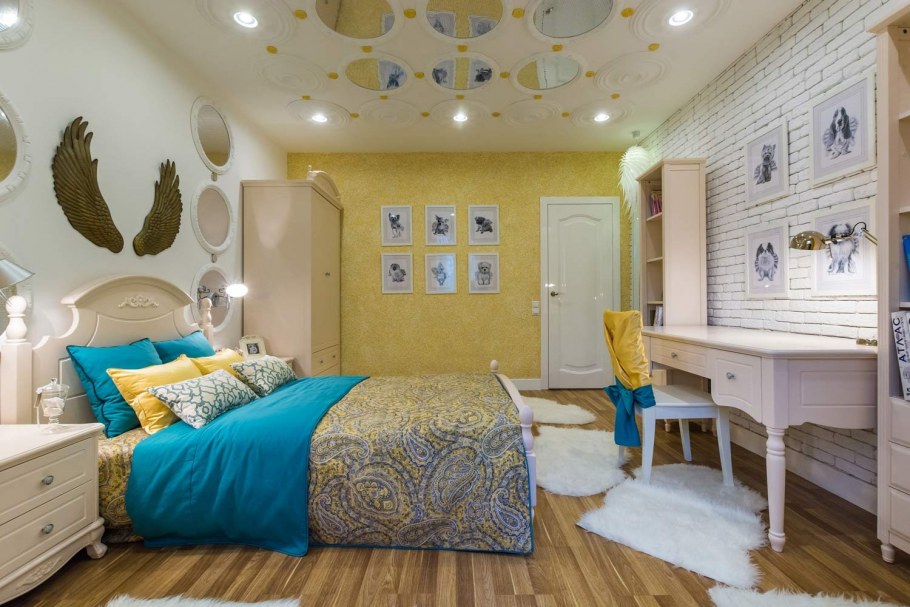 Декоративная отделка детской комнаты