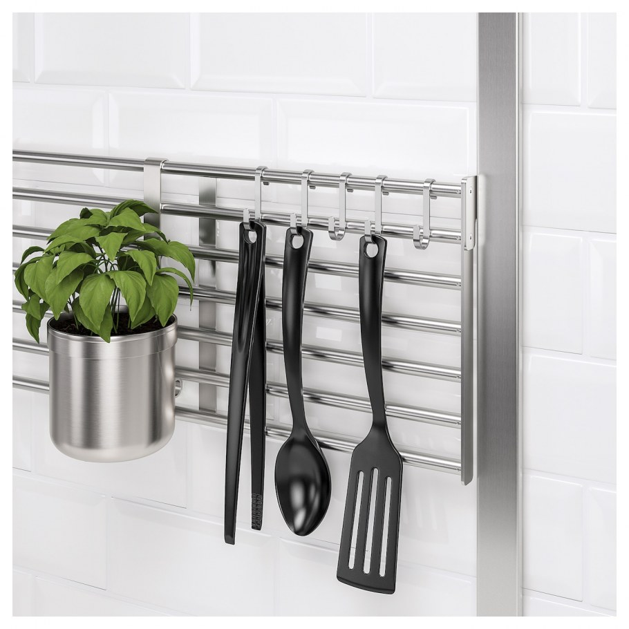 КУНГСФОРС настенная решетка, нержавеющ сталь