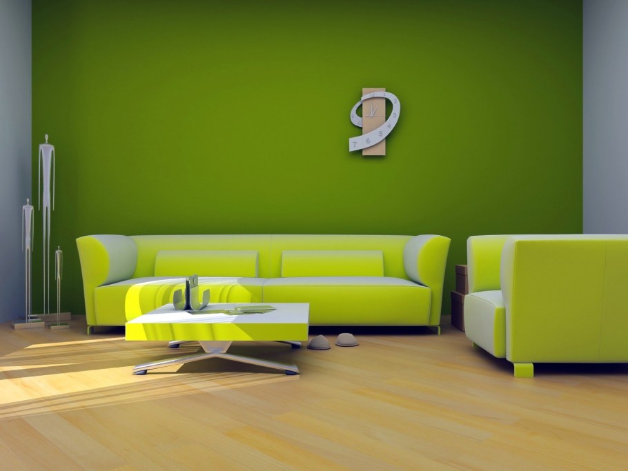 Цвет лайм в интерьере