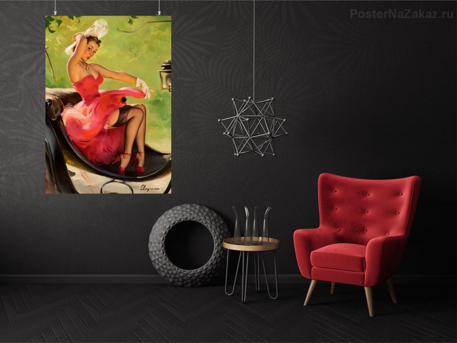 Ретро постеры для интерьера