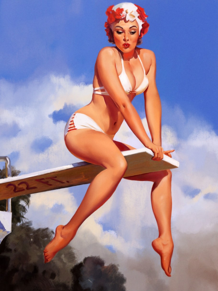 Джил Элвгрен Gil Elvgren американский художник