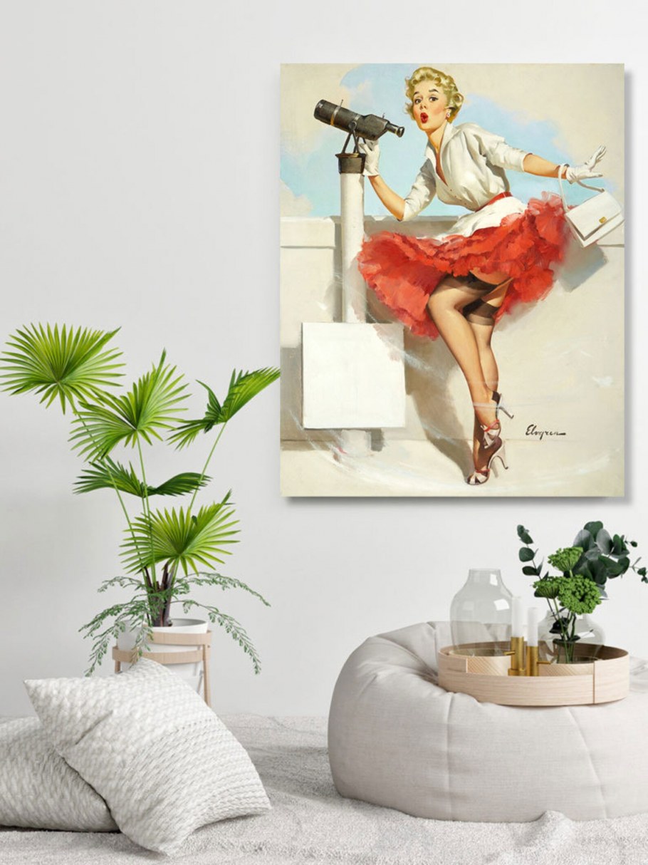 Пин ап работница