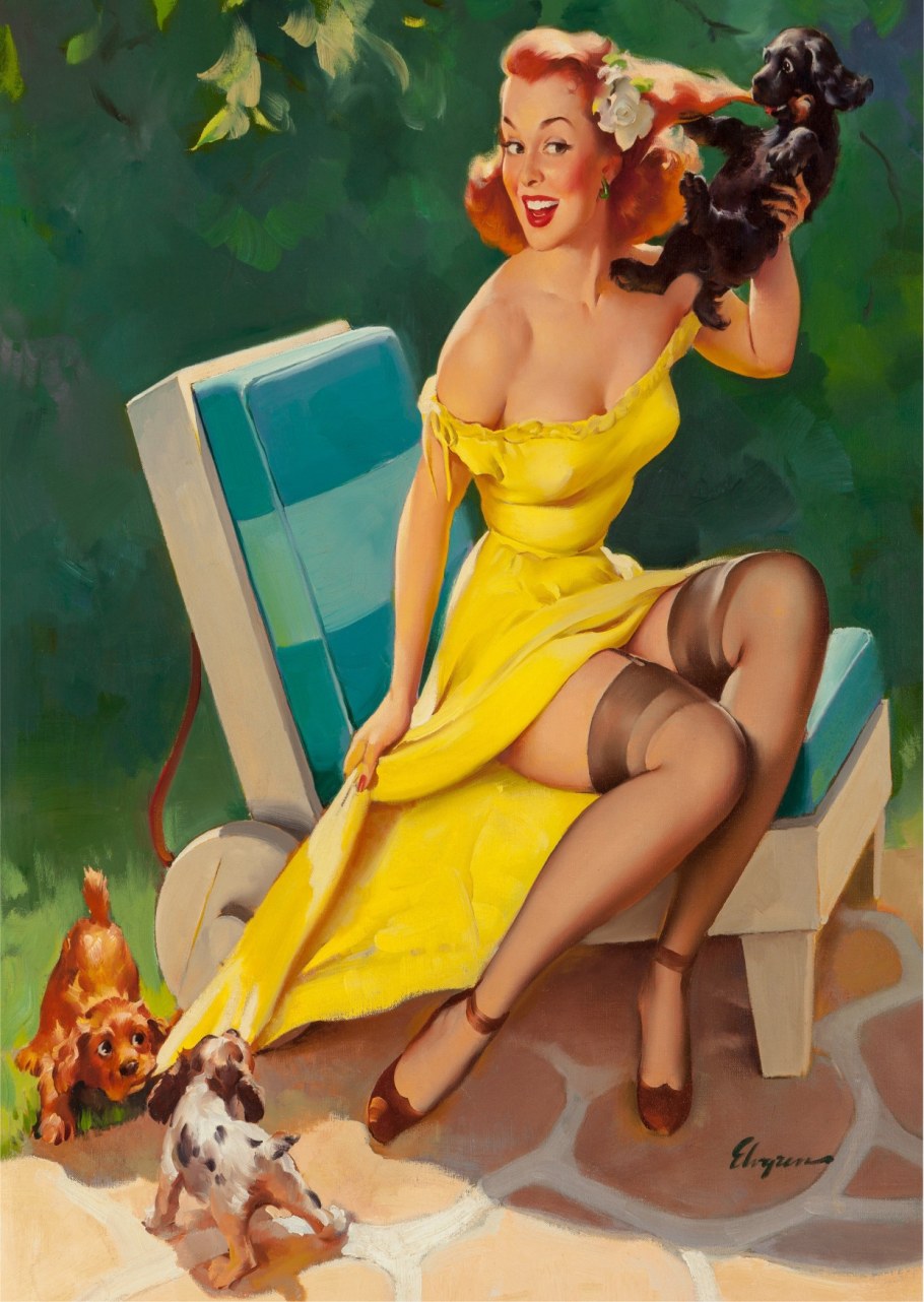 Вывески в стиле пин ап