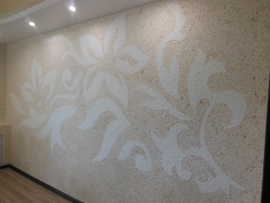 Декоративная краска для стен