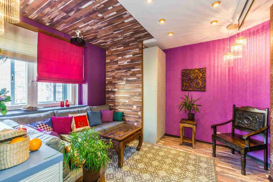 Венецианская штукатурка в неоклассике