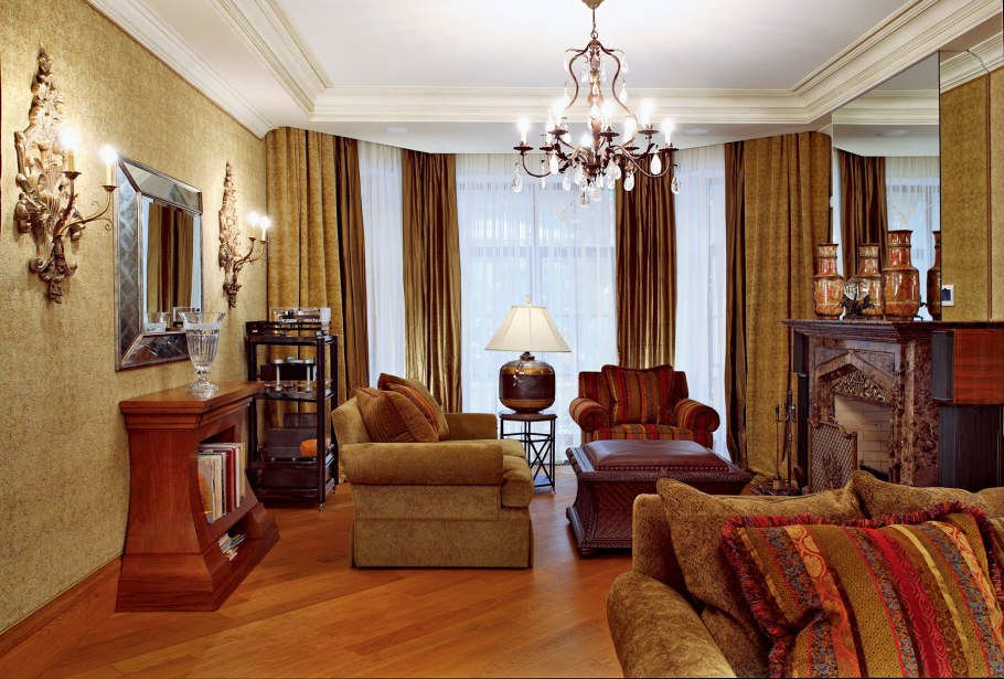 Гостиная в аристократическом стиле