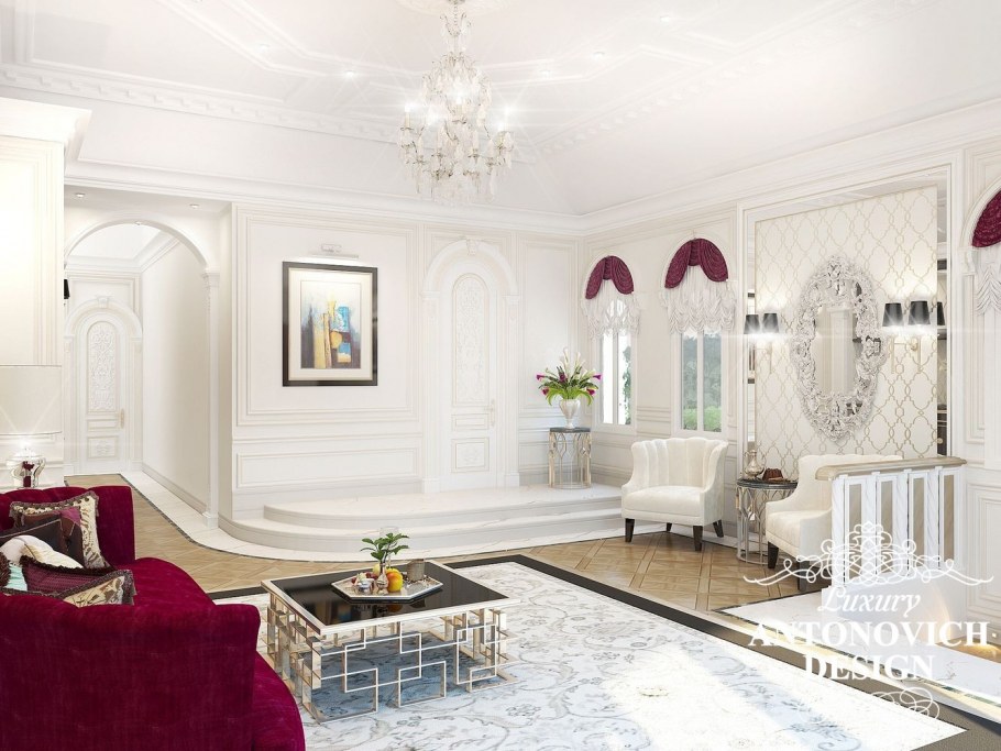 Antonovich Design гостиная яркая