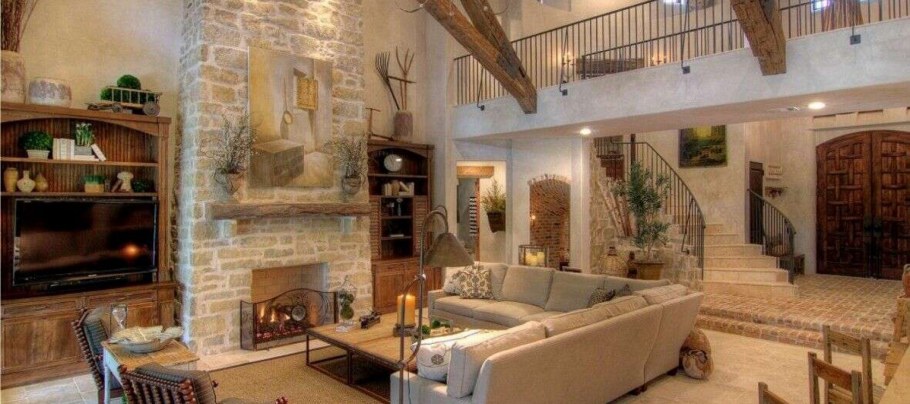 Средиземноморский стиль в интерьере Тосканский