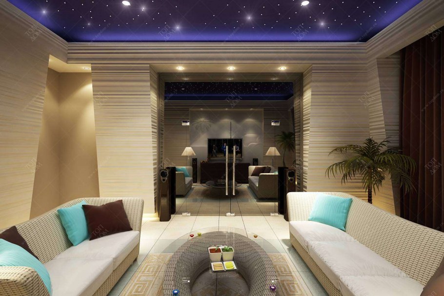 Комната с подсветкой