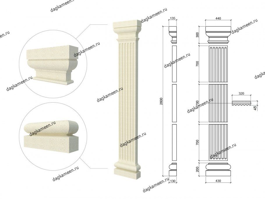Каннелированные пилястры в архитектуре это