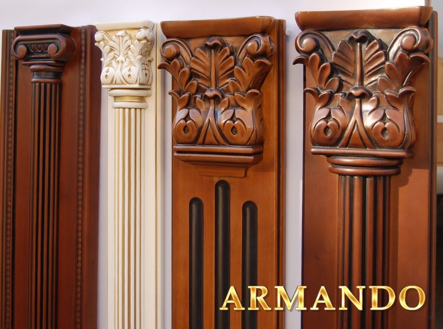 Декоративные резные колонны