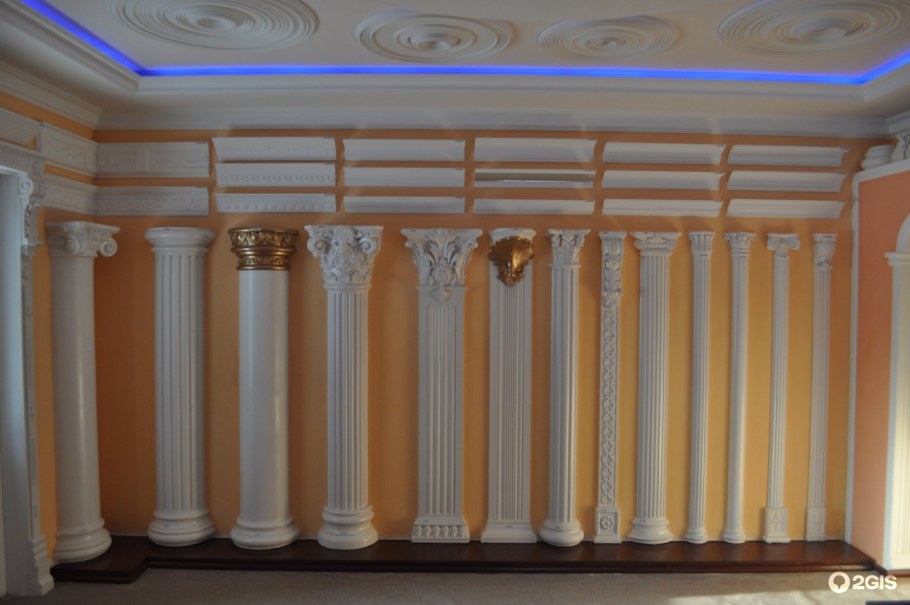 Декоративные стеновые колонны