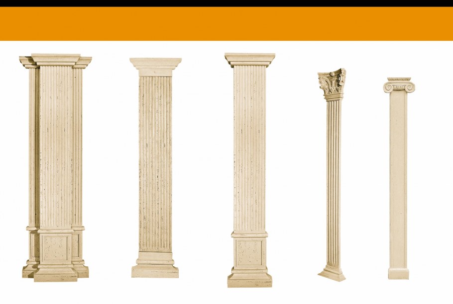 Колонна-пилястра 956х146 "Патриция платино"