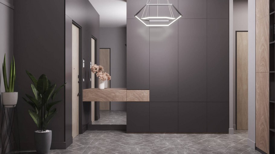 Красивые модные прихожие