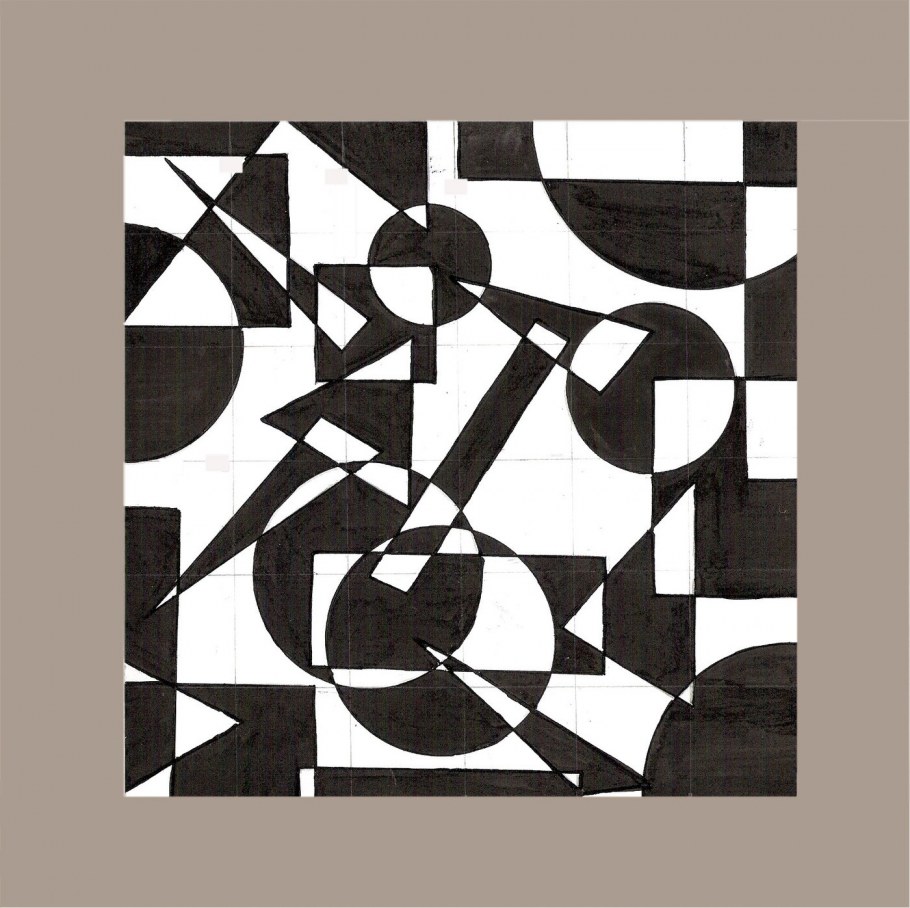 Абстрактная графическая композиция