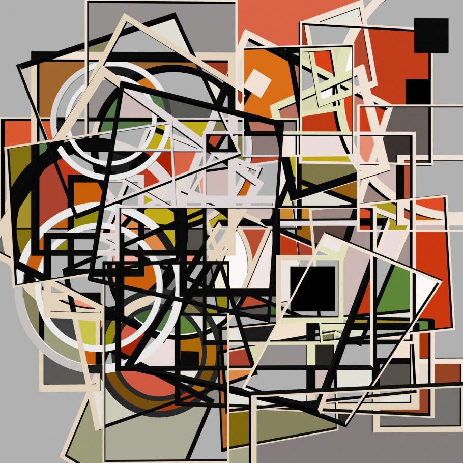 Абстрактная композиция простая