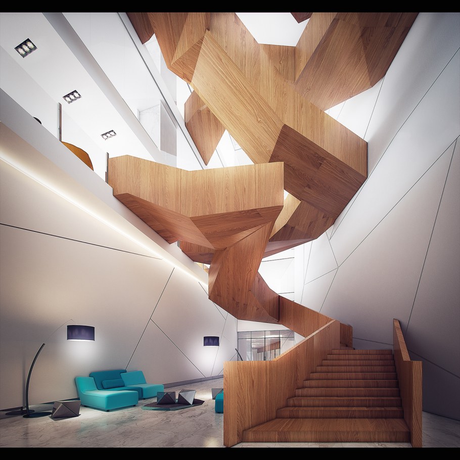 Деконструктивизм в интерьере