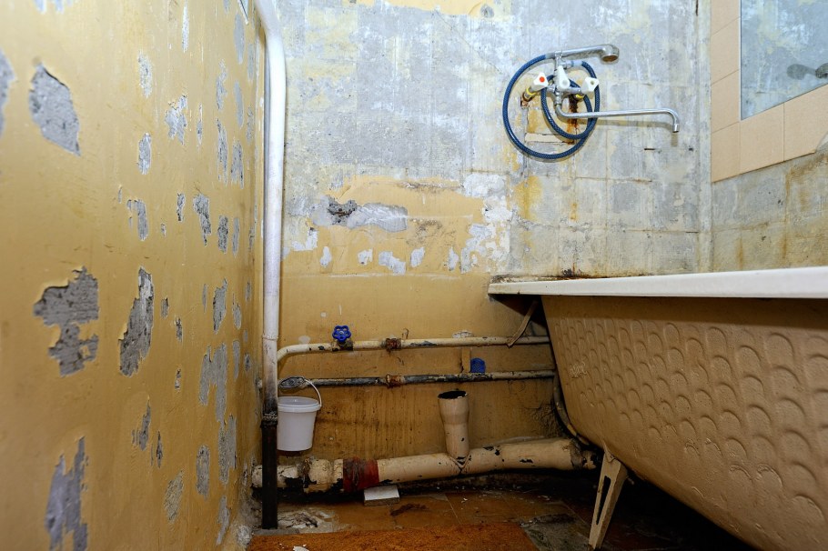 Трубы ванная хрущевка