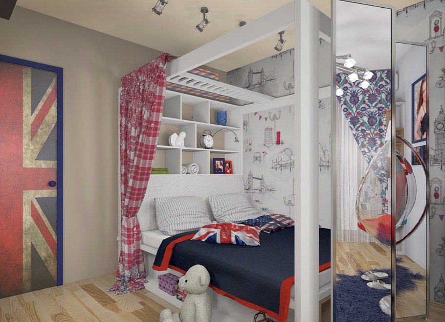 Комната для девочки подростка