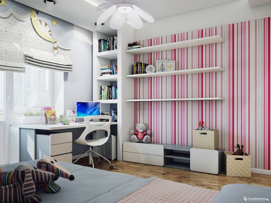 Комната для девочки подростка