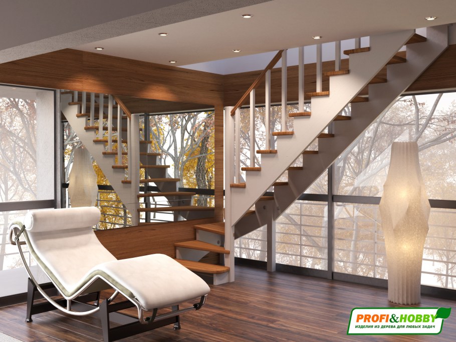 Лестница к-001м