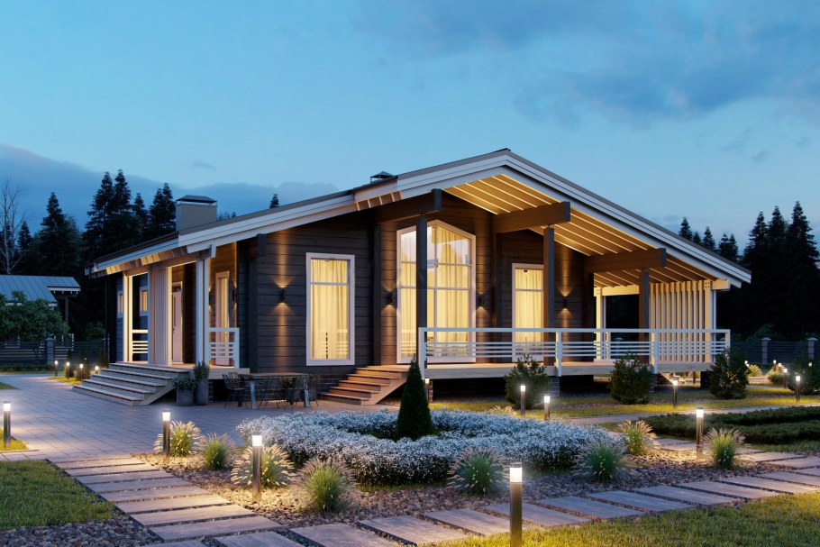 Финские дома Хонка одноэтажные