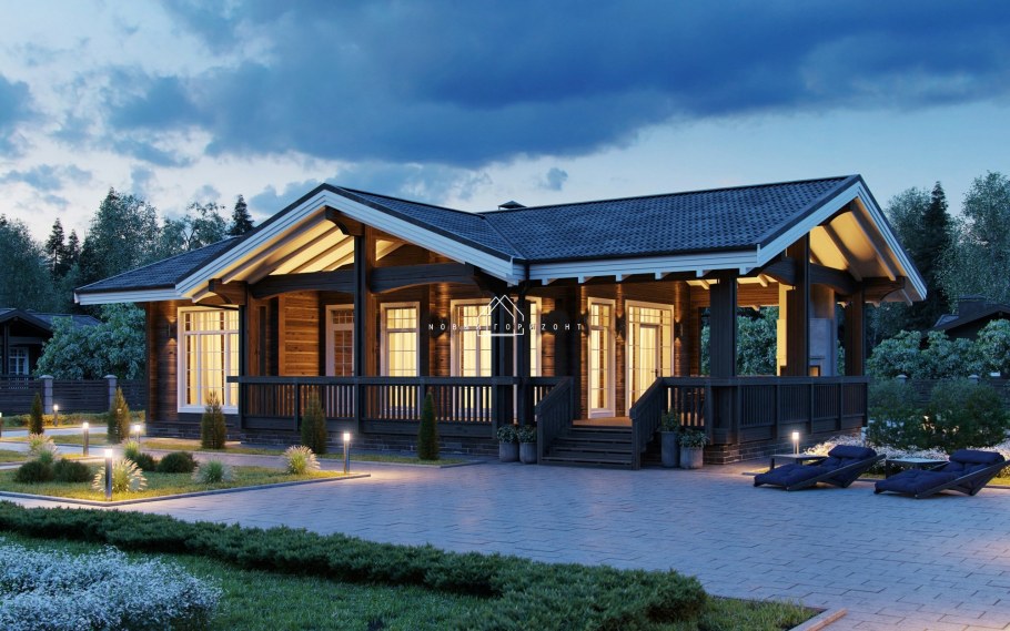 Гуд Вуд одноэтажный дом