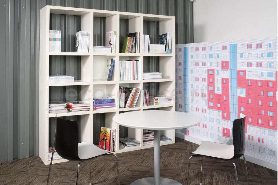 Стеллаж белый