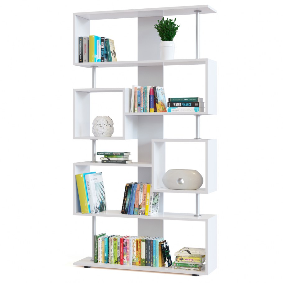 Стеллаж Сокол ст-2 белый