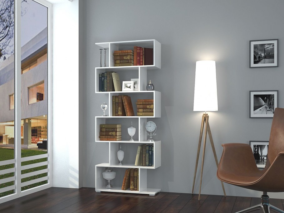 Стеллаж слим дуб сонома