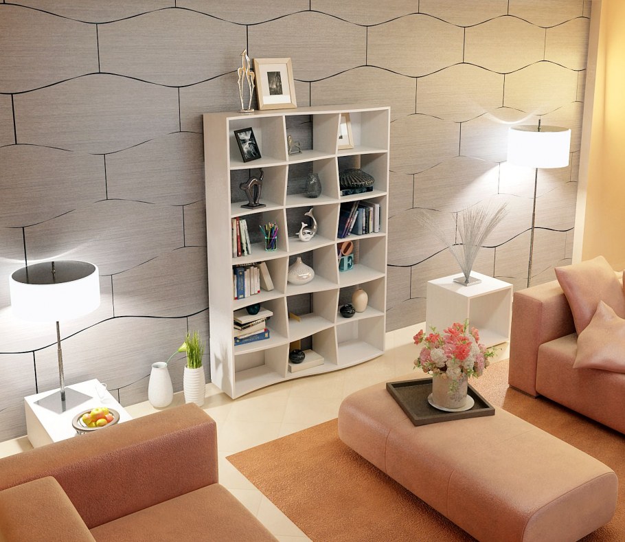 Стеллаж Вэйв-2 дуб сонома