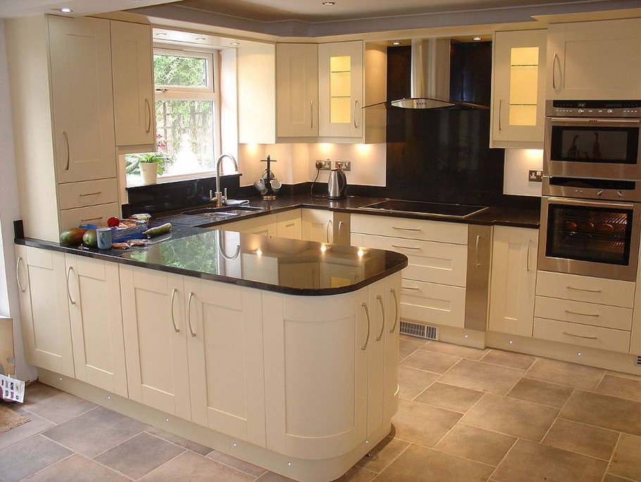 Кухня Неоклассика слоновой кости